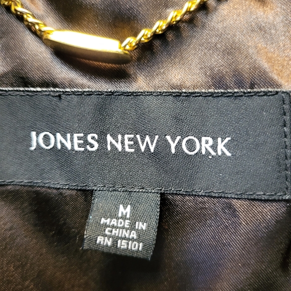 Vintage Jones New York Womens Faux Fur Mink Coat Plush Texture - Size M - Picture 3 of 5